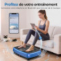 Plateforme Vibrante Perte de Poids, Plateforme Vibrante EvoSpark avec Double Moteur Haute Performance 2025, 120 Vitesses réglabl