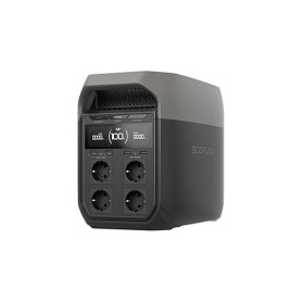 Station électrique portable EF EcoFlow DELTA 3, 1024 Wh de capacité, cellules LFP, 70% de charge en 30 min, extensible jusqu'à 5