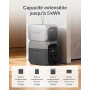 Station électrique portable EF EcoFlow DELTA 3, 1024 Wh de capacité, cellules LFP, 70% de charge en 30 min, extensible jusqu'à 5