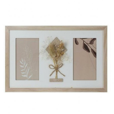 Cadre photo DKD Home Decor Verre Naturel Shabby Chic 23,99 €