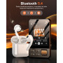AGXOV Lecteur MP3 avec Bluetooth 5.4, Lecteur Musique Enfant Hi-FI avec Écran Tactile 2.4", 128GB Baladeur MP3 Sport Compatible 