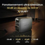 Station électrique portable EF EcoFlow DELTA 3 Plus,1024 Wh de capacité, batterie LiFePO4, charge complète en 56 min, 1800W de p