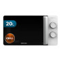 Cecotec Micro-ondes Proclean 3110 Flatbed. Capacité 20L, 700W, 6 niveaux ajustables, grille de 800W, cavité plate pour grands pl