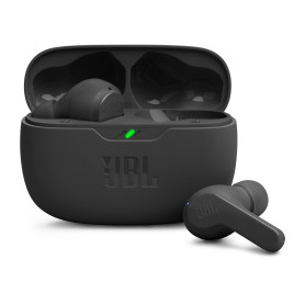 JBL Wave Beam, Écouteurs Intra-Auriculaires sans Fil, Résistance à l'Eau IP54 et IPX2, Appels Mains Libres et Batterie à Autonom