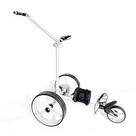 Golfted GT-an Chariot de Golf électrique Aluminium sans télécommande et 12 Accessoires (Pliable)