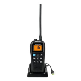 Retevis RM22 VHF Radio Marine, IP67 étanche Talkie Walkie, Flottante, 2200 mAh, 88 Canaux, Audio 900 MW, Radio Bidirectionnelle