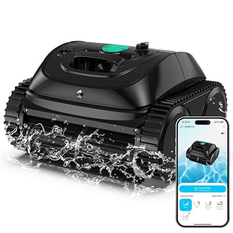 WYBOT C1 Robot Piscine Fond et Parois 150 Min Aspirateur Piscine avec Planification Intelligente des itinéraires, Nettoyage enti