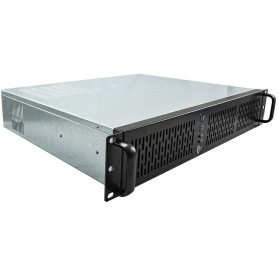 Rack boîtier 2129 19" 2U – Argenté/Noir - 1 x USB 3.0 + 1 x USB 2.0