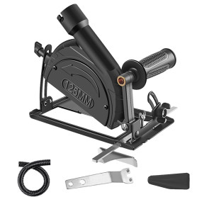 Ensemble de Support pour Meuleuse D'angle 100-125, Accessoires pour Outils de Coupe, Angle Réglable de 0 à 45°, Profondeur de Co