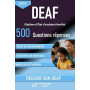DEAF Diplôme d'État d'assistant familial 500 questions réponses: Tout le programme, 50 fiches de révision, des mises en situatio