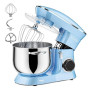 Robot Pâtissier Vezzio Robot Cuisine Multifonctions 8.5L Robot Pâtissier 6 Vitesses Robot Pétrin Professionnel Faible Bruit vec