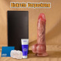 PRONFANS 20.5CM Gode Realiste Sex Toýs Femme Homme Couple, Dildo Sex Toys Ventouses Gaines pour pénis, Godemichets Sextoy Plug