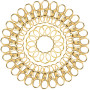AUGSUN 100Pcs Attache Porte Clé (50 Mousqueton Porte-Clé, 50 Anneaux de Porte Clé) Porte Clef d'Or pour Bijoux, Loisirs Créatifs