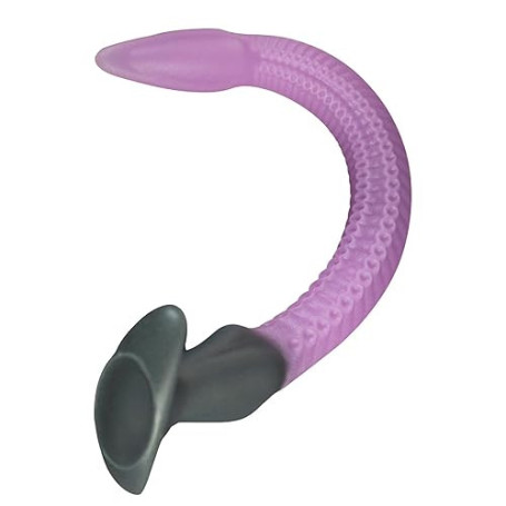 AMAZBEE Gode Anal en Silicone Tentacule Octopus Dildo xxl Extra Long avec Base Stimulant Anal Stretcher Soft Anal Plug Sex Toy C