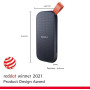 SanDisk Portable SSD 1 To (Disque SSD Externe, Portable SSD, des vitesses allant jusqu'à 800 Mo/s, Disque NVMe SSD, Robust SSD,