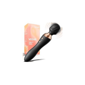 Vibromasseurs Feminin Vibrant à Double Embout Sex Toys, 12 Modes & Tête Flexible Vibromasseur Sextoyse Couple Plaisir, Sextoyse