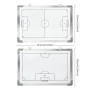 VELLUSTRA Tableau Tactique Football, Entraîneur Board, Magnétique Stratégie Panneau kit Entrainement Football avec Marqueur et G