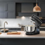 Fentic 6 en 1 Robot Pâtissier – 2000W - Av. Hachoir à Viande, Mixeur 1,5L, Cutter, Accessoires – Robot Cuisine Multifonctions Av
