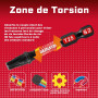 Geinxurn Professional 68 Pièces Embouts de Vissage aux Chocs (PH-, TX-, PZ-, SL-, Hex), Embout Magnétique pour Visseuse Tournevi