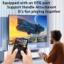 Whatsko R36S Console de jeux portable rétro 128 Go, Système RK3326 Arkos, plus de 40 000 jeux, écran 3,5 pouces, console de jeux