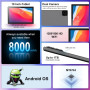 Crelander Tablette Android 13 10,1" avec fente pour carte SIM 4G LTE, appel 4G LTE, batterie 12 Go + 512 Go, batterie 8000 mAh, 