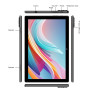 Crelander Tablette Android 13 10,1" avec fente pour carte SIM 4G LTE, appel 4G LTE, batterie 12 Go + 512 Go, batterie 8000 mAh, 