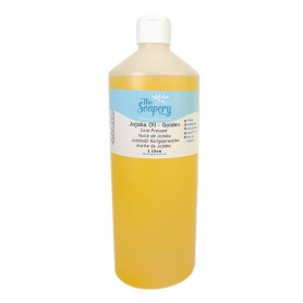Huile de Jojoba Dorée - 1 litre - 100% pure, naturelle, Non Raffiné