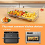 ENSINE Accessoires Air Fryer pour Ninja Foodi FlexDrawer 10,4 L AF500EU, Grille Air fryer Compatible COSORI TWINFRY Dual Blaze 1