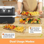 ENSINE Accessoires Air Fryer pour Ninja Foodi FlexDrawer 10,4 L AF500EU, Grille Air fryer Compatible COSORI TWINFRY Dual Blaze 1