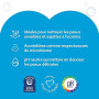 WaterWipes Sensitive+ Newborn & Baby Wipes, Lingettes Pour Nouveau-Nés et Bébés, 720 unités (12 paquets), 3-en-1 nettoie, soigne