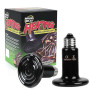 Adiwo Ampoule Céramique Chauffante Lampe 220V, 2PCS E27 100W Lampe Chauffante Reptiles Noire, Durée de vie 20 000 Heures, Lampe