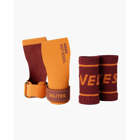 Velites | Maniques All Terrain + Bandeaux de Poignets + Sac de Transport | Extra Grip | sur Tous Les Types de Barres: Rugueuses,