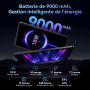 2026 Dernier Android 16 Tablette,12 Pouces Tactile Tablet avec Clavier,4G LTE+5G WiFi,120HZ 2K FHD 24Go RAM+128Go ROM,9000 mAh,O