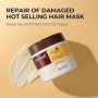 Karseell Collagen Masque Cheveux et Huile Cheveux, Maca Essence Set de Réparation pour Cheveux Secs et AbiméS Tous Types de Chev