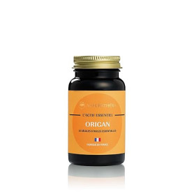 Naturathéra ORIGAN - Gélules Huile essentielle - Immunité & confort respiratoire - HE biologique & chémotypée - 50mg d'HE par gé
