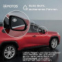 MOTOS Deflecteur vitre voiture pour MAZDA BT–50 2006-2011 Déflecteurs d'air élégants avec installation facile, Réduction du brui