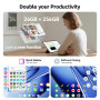 TECLAST T65 Tablette 13.4 Pouces Android 16, Écran 120Hz, Dual SIM 4G LTE, 10000mAh, 26Go RAM + 256Go ROM, Widevine L1, Tablette