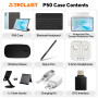 TECLAST P50case Tablette 11 Pouces 90Hz,10 Accessoires, Octa-Core,12Go RAM +128Go ROM, Widevine L1, Gemini AI, 7000mAh, 5G WiFi,