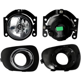 Twixral Feu antibrouillard Ensembles de phares antibrouillard pour Mitsubishi pour Montero, pour Pajero pour Sport 2010-2014/L20