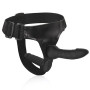 BDSMJOY Double Gode Ceinture,Double Godes Ceintures avec 2 Godemichets Sex Toýs Femme lesbienne,Gode Ceinture Silicone Double Co