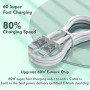 Cable USB C vers USB C [2m+2m/Lot de 2] Charge Rapide 4.0, Câble Chargeur 60W Type C,Câbles pour iPhone 17/16/15/Pro/Plus/Pro Ma