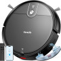 VersLife L6 Robot Aspirateur Laveur, 2 en 1 Aspirateur Robot Laveur, 4000Pa, 120 Min d'Autonomie, Alexa/WiFi/APP/Télécommande, R