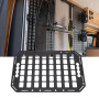 Luocute Panneau de Lit de Camion Molle, 432x273x2mm Lit Latéral en Aluminium L Panneau de Piste Molle pour Pick-up SUV Berline V