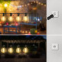 JEYMORKEY Guirlande Lumineuse Guinguette Exterieur 45M - G40 62+2 LED