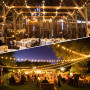 JEYMORKEY Guirlande Lumineuse Guinguette Exterieur 45M - G40 62+2 LED