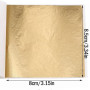 600 Pièces Feuilles de Feuille D'or D'Imitation，BetterJonny Multicolore Feuille D'or Imitation Feuille Feuilles de Papier Doré I