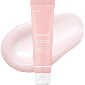 medicube Crema Hidratante Hialurónica Salmon Dna Pdrn Pink Para Aliviar Las Imperfecciones E Hidratar La Piel, Restaura La Elast