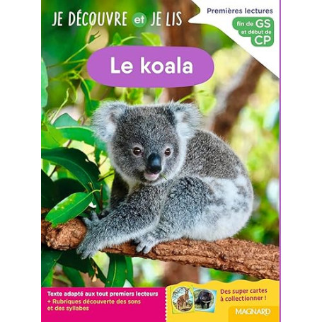 Je découvre et je lis GS et CP - Le koala: Fin de GS et début de CP