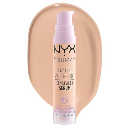 NYX Professional Makeup Anti-Cernes Sérum Correcteur Bare With Me, Fini Naturel, Couvrance Moyenne, Teinte : Vanilla (03)