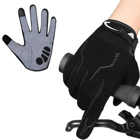 WESTWOOD FOX WFX Gants de vélo de Montagne à Doigts Entiers Gantsss de VTT pour écran Tactile Gants rembourrés antidérapants VTT